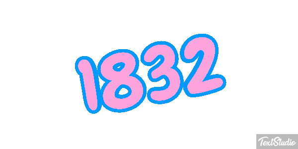1832 Efecto de texto