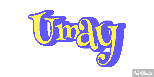 Umay Efecto de texto