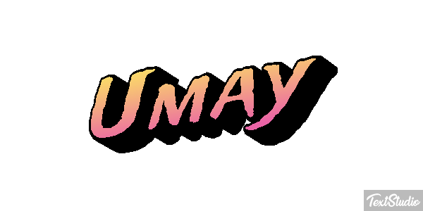 Umay Efecto de texto