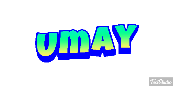 Umay Efecto de texto