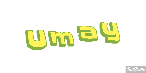 Umay Efecto de texto