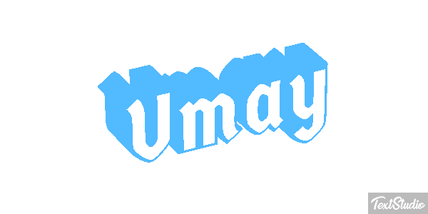 Umay Efecto de texto