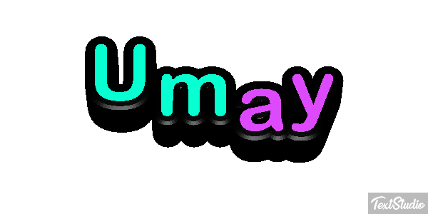 Umay Efecto de texto