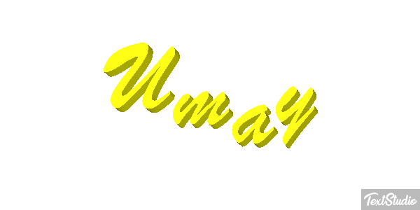 Umay Efecto de texto