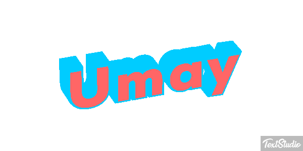 Umay Efecto de texto