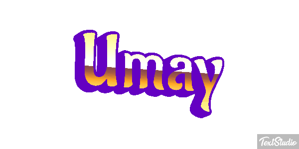 Umay Efecto de texto