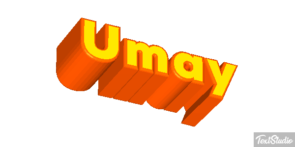 Umay Efecto de texto