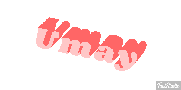 Umay Efecto de texto