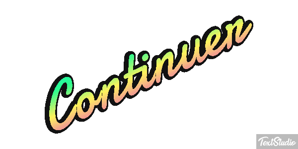 Continuer Text effect