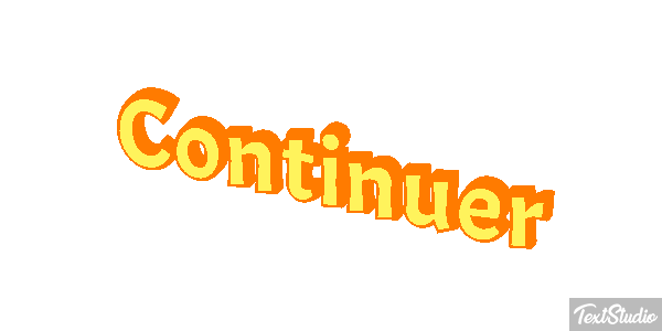 Continuer Text effect