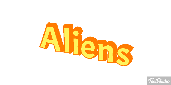 Aliens Efekt tekstowy