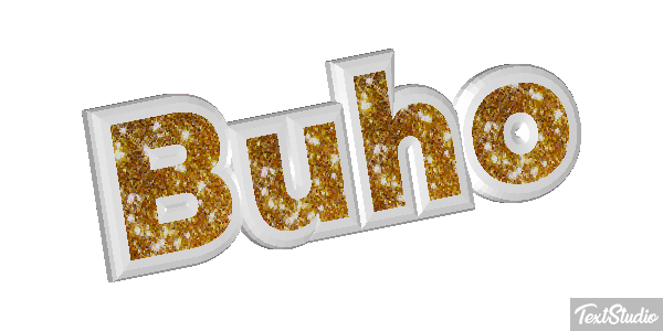 Búho Tekst effect