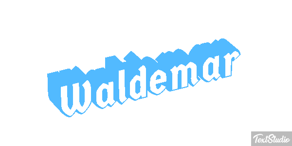 Waldemar Efekt tekstowy
