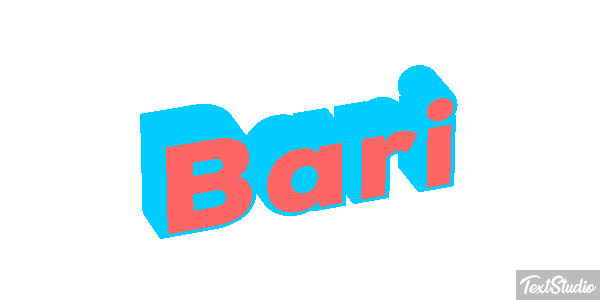 Bari Text effect