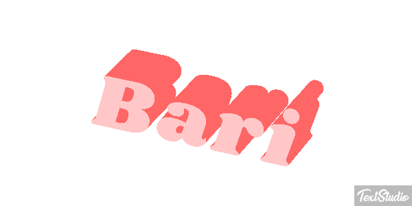 Bari Text effect