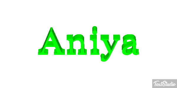 Aniya Text effect