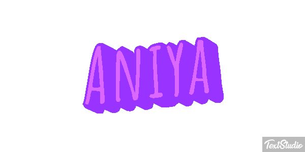 Aniya Text effect