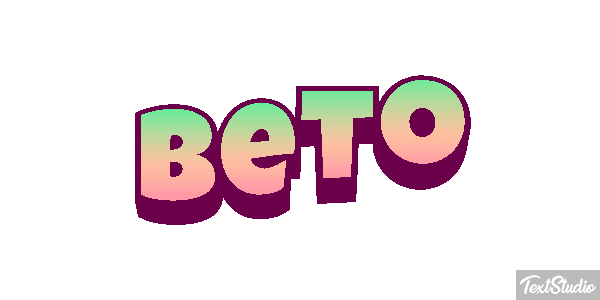 Beto Efeito do texto