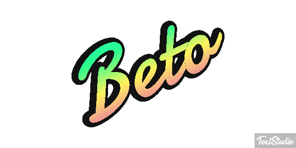 Beto Efeito do texto