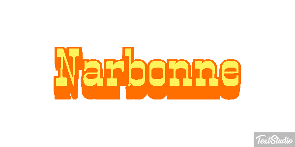 Narbonne Effet de texte