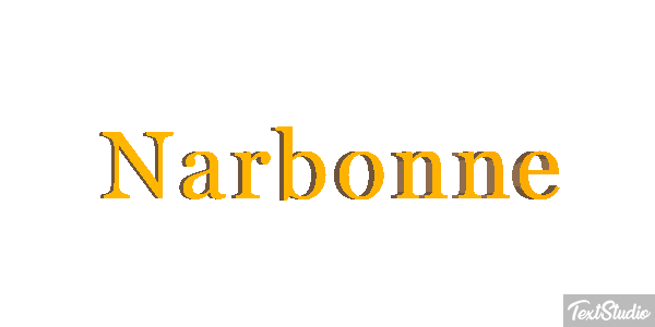 Narbonne Effet de texte
