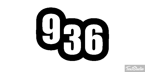 936 Efecto de texto