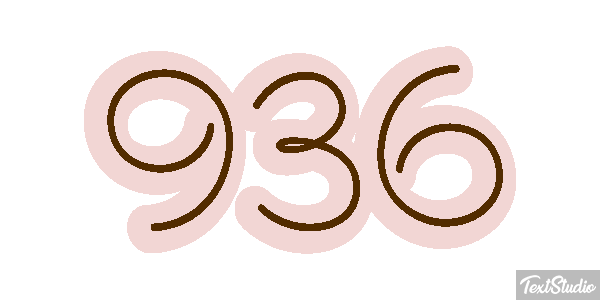 936 Efecto de texto