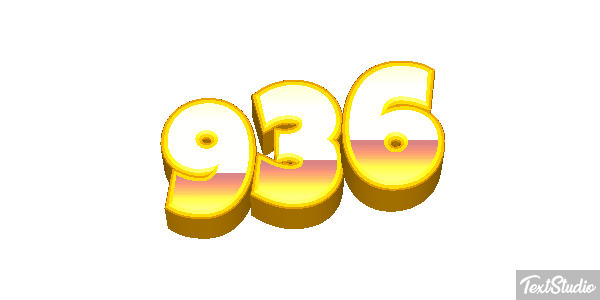 936 Efecto de texto
