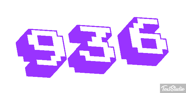 936 Efecto de texto