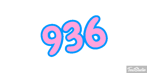 936 Efecto de texto