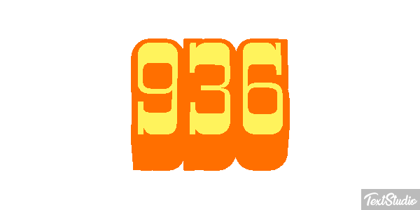 936 Efecto de texto