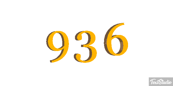 936 Efecto de texto