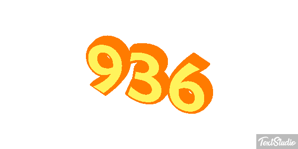 936 Efecto de texto