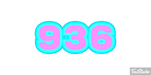 936 Efecto de texto