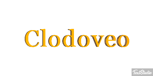 Clodoveo Effetto testo