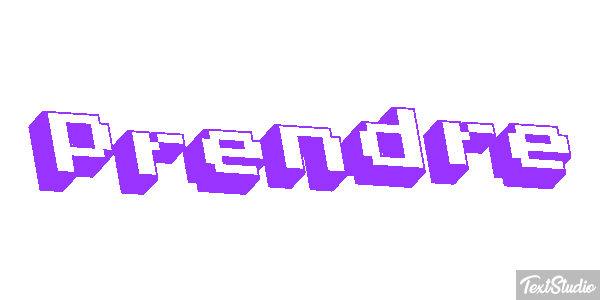 Prendre テキスト効果