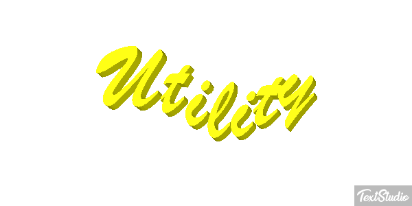 Utility Efekt tekstowy