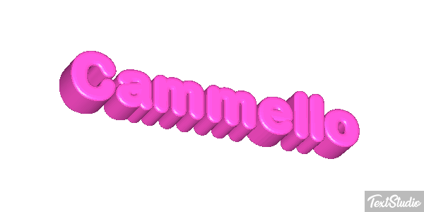 Cammello Effetto testo