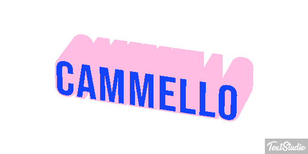 Cammello Effetto testo