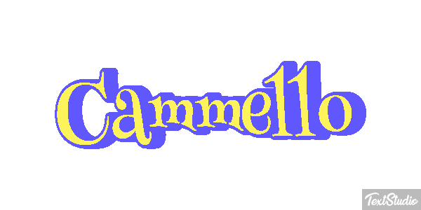 Cammello Effetto testo