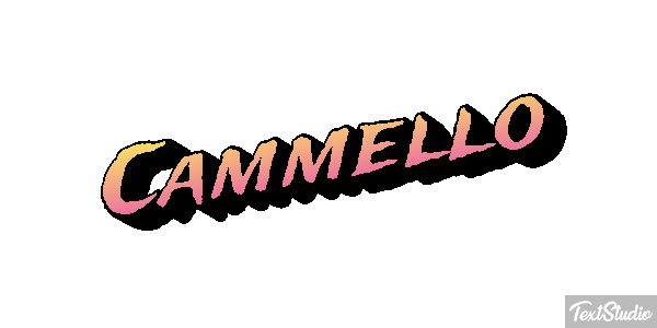 Cammello Effetto testo