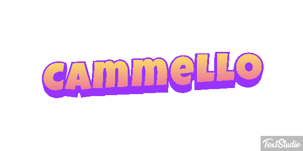 Cammello Effetto testo