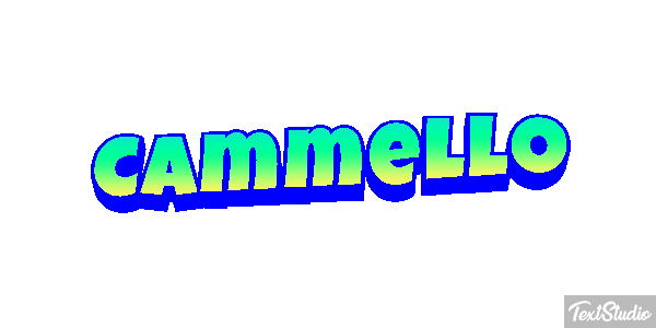 Cammello Effetto testo