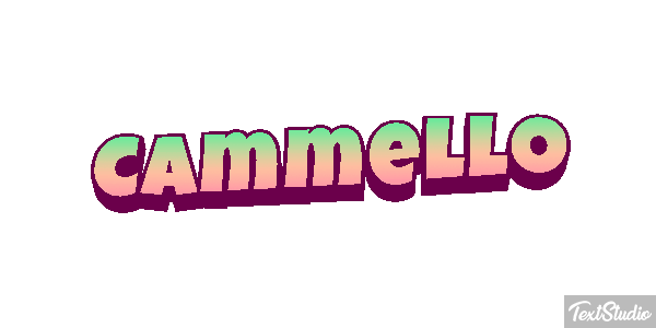 Cammello Effetto testo