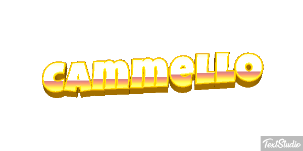 Cammello Effetto testo