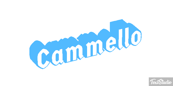 Cammello Effetto testo