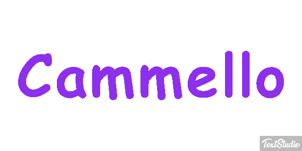 Cammello Effetto testo