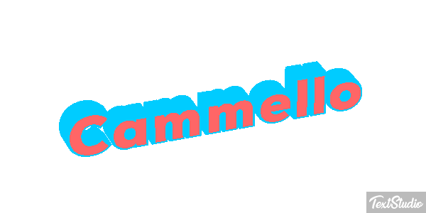 Cammello Effetto testo