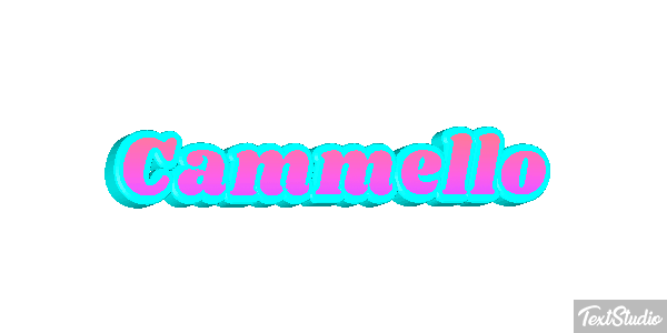 Cammello Effetto testo