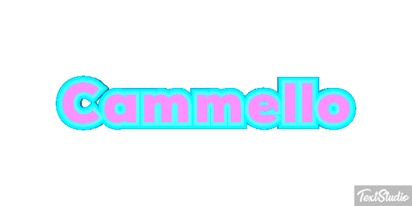 Cammello Effetto testo